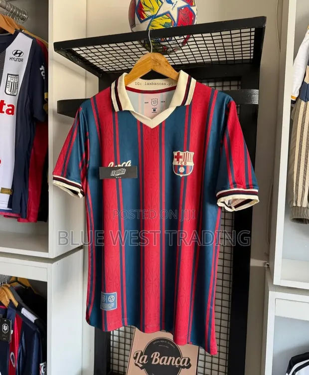 Barcelona 125th Anniversary Kit Barcelona Jersey in Accra