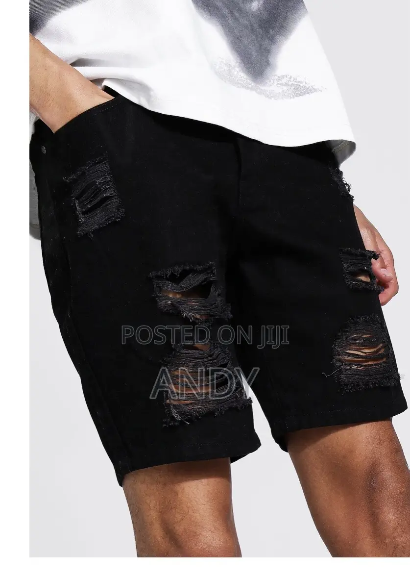 Authentic Boohooman Denim Shorts From Uk