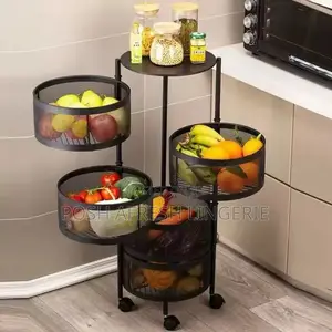 Kitchen Storage Rack Basket