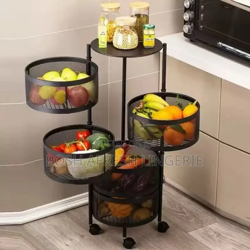 Kitchen Storage Rack Basket