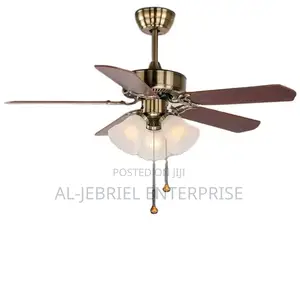 Ceiling Fan 52” With Chandelier