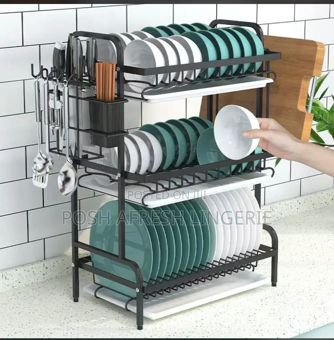 Kitchen Dish Rack Storage