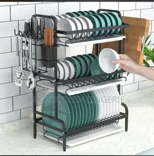 Kitchen Dish Rack Storage