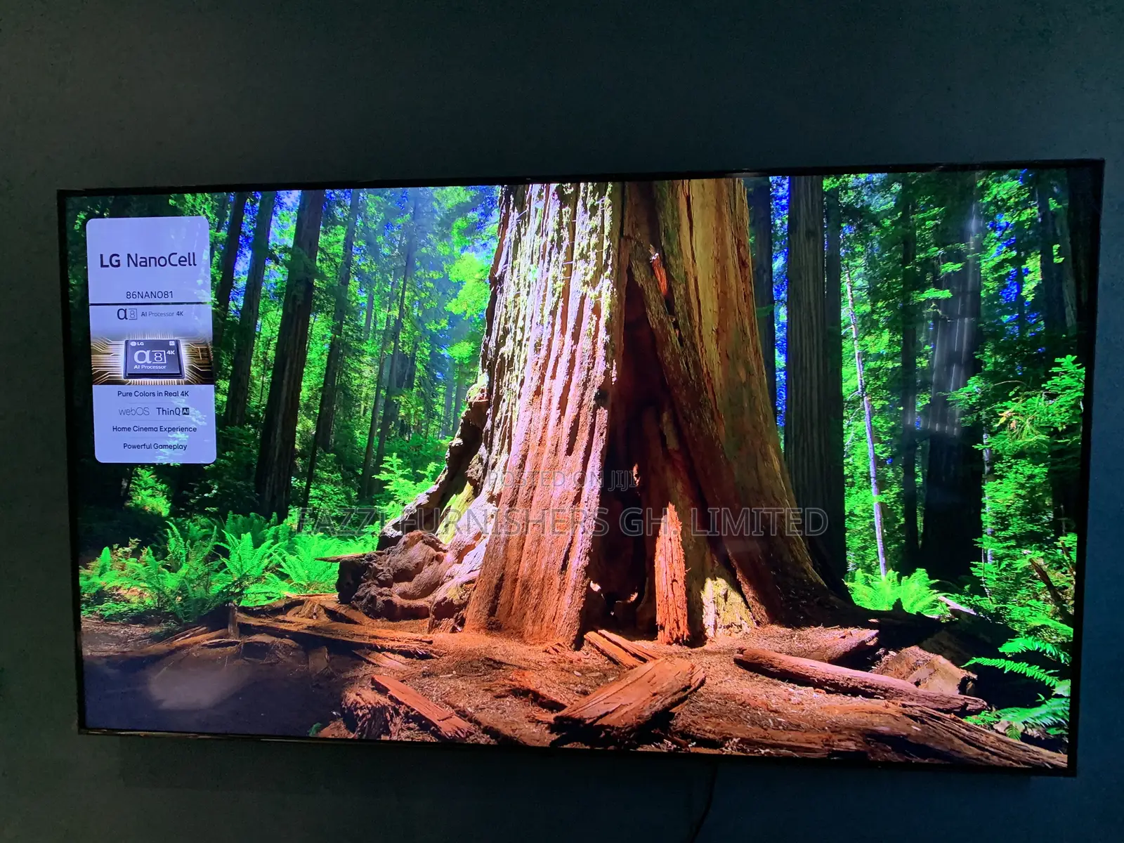 86nano81 Lg 86 Inches Smart Uhd HDR Nanocell 120 Hz Tv