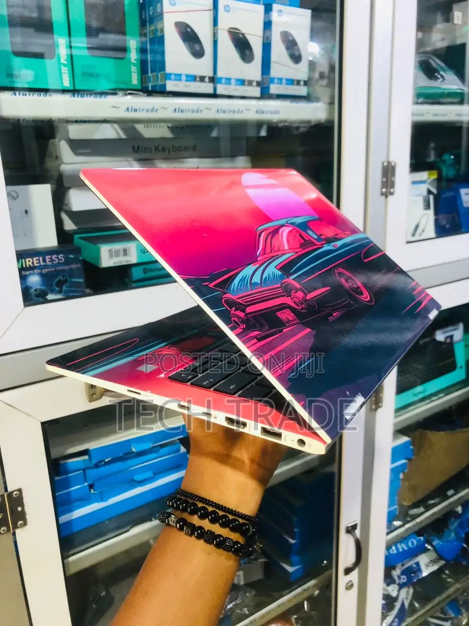 Classic Animation Laptop Sticker Customization With Fixing