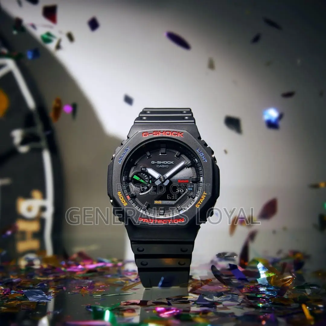 Black G Shock Crystal