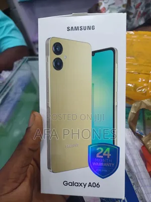 New Samsung Galaxy A06 64 GB Gold