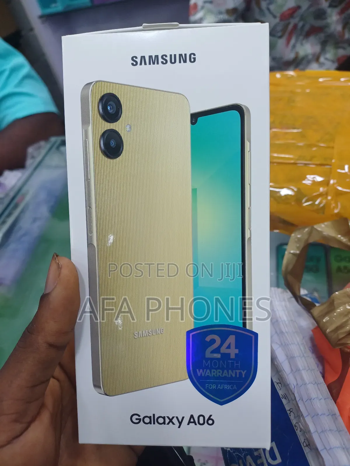 New Samsung Galaxy A06 64 GB Gold