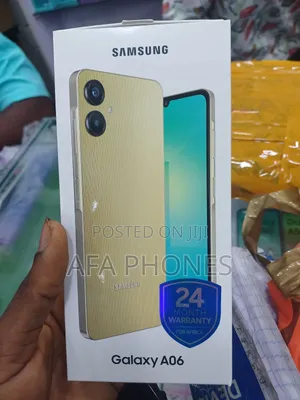 New Samsung Galaxy A06 64 GB Gold