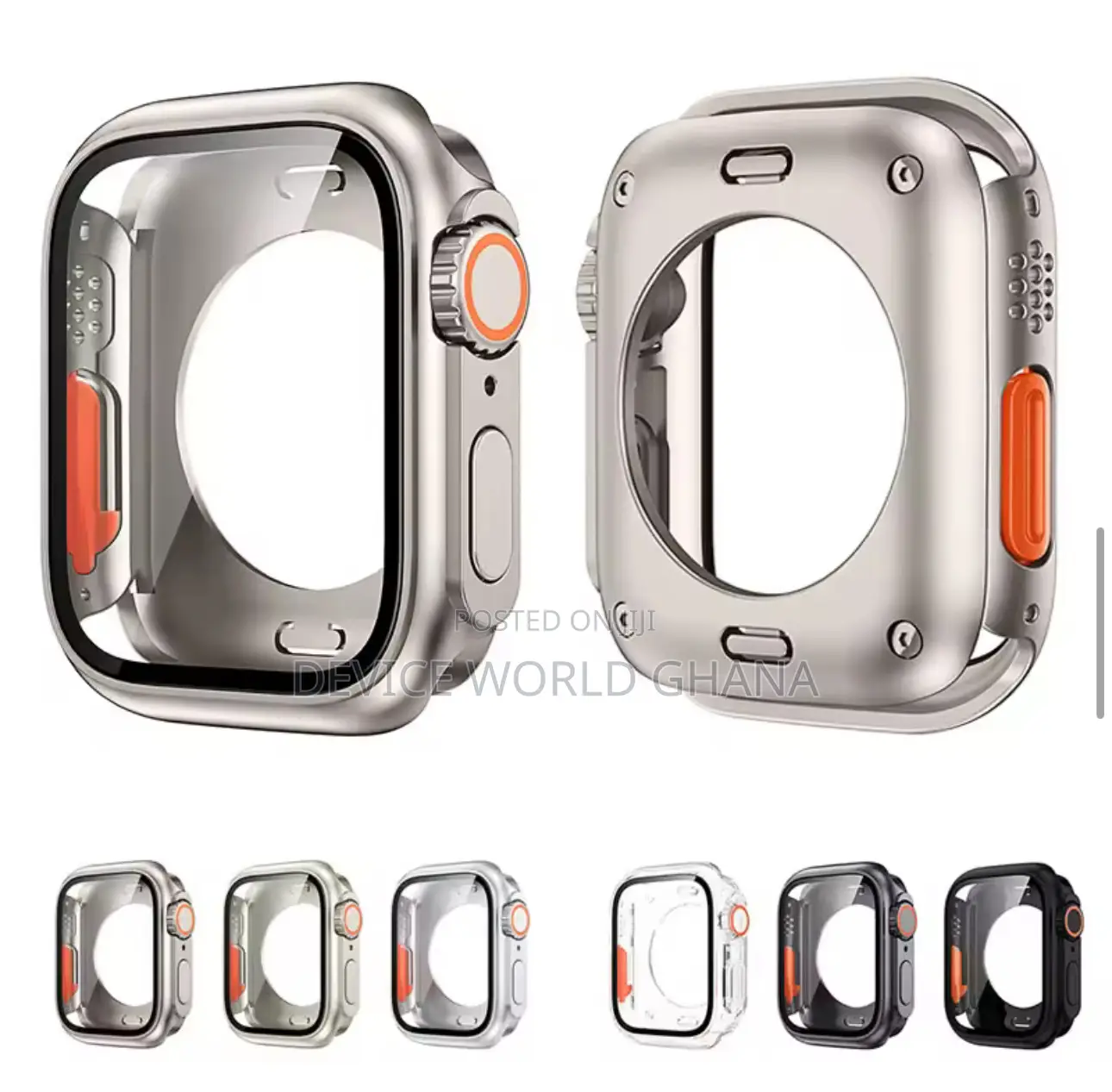 360 Case Front N Back for Apple Watch Series 1 to 10