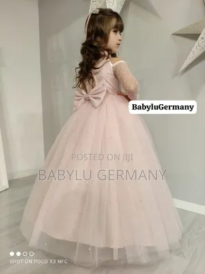 Luxury Turkey Brand Ball Gown Pink Princess Dress