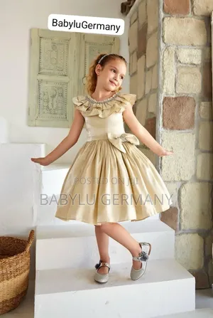 Turkey Imported Luxury Brand Girl's Dress