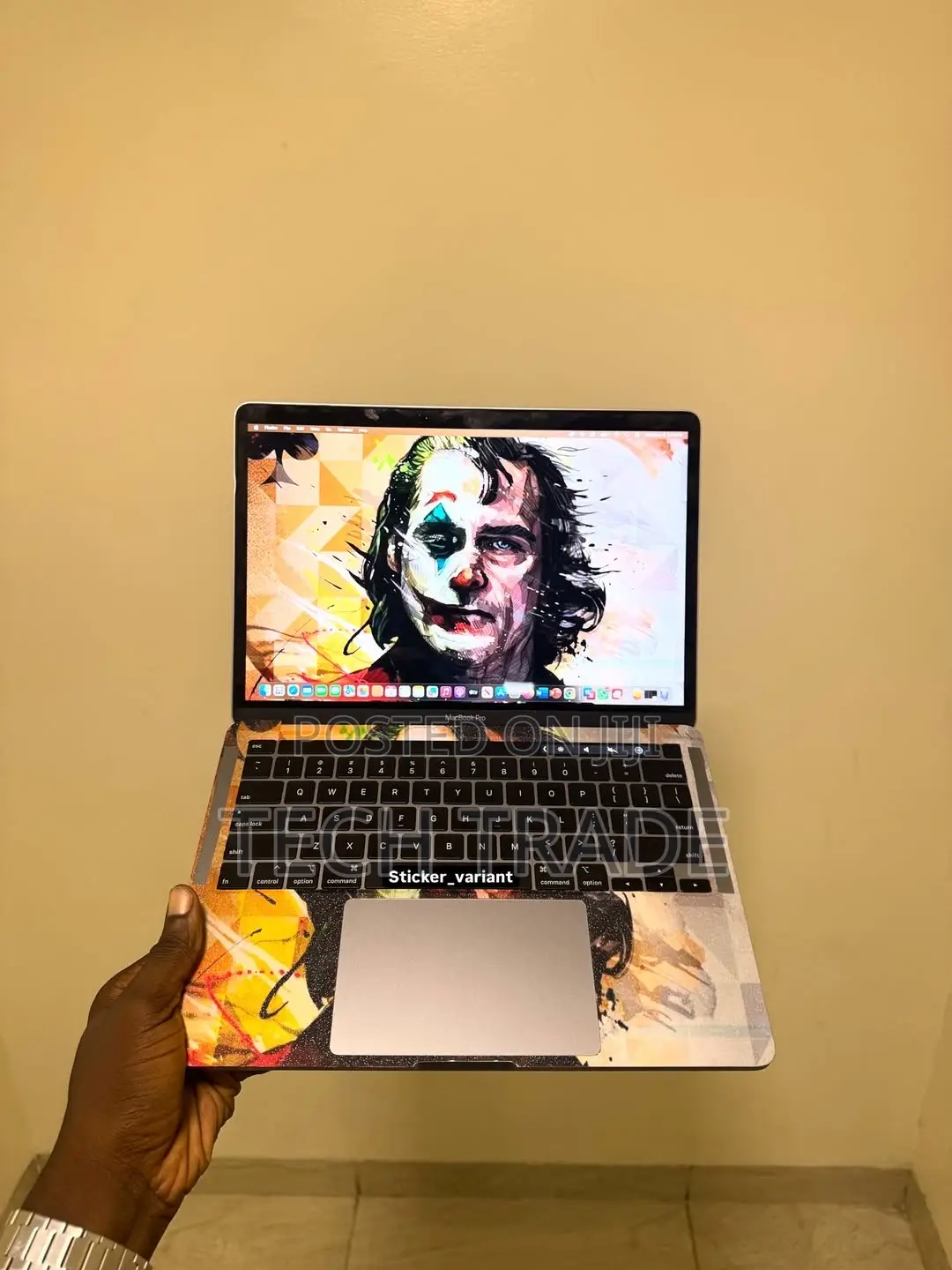 Classic Animation Laptop Sticker Customization With Fixing