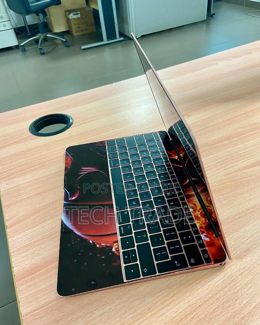 Classic Animation Laptop Sticker Customization With Fixing