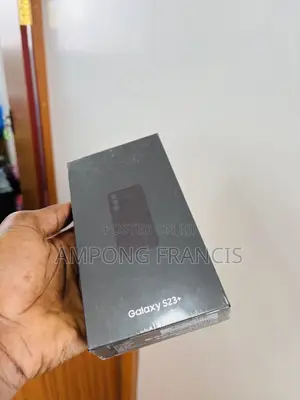 New Samsung Galaxy S23 Plus 256 GB Black