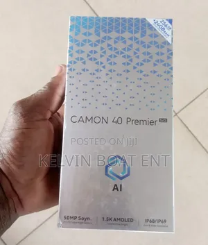 Photo - New Tecno Camon 40 Premier 256 GB Gray