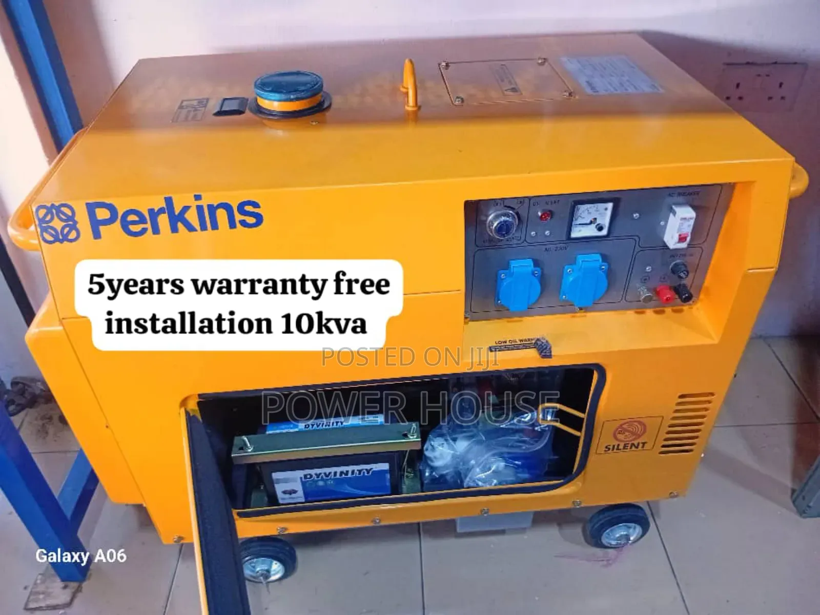 Hub Onyx Edge Perkins 13000watts Diesel 10kva Generator