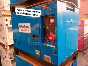 Hub Crown Port Diesel Generator Perkins 22kva Diesel
