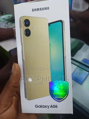 New Samsung Galaxy A06 128 GB Gold