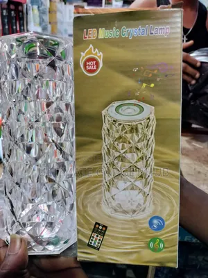 Touchpad Crystal Lamp