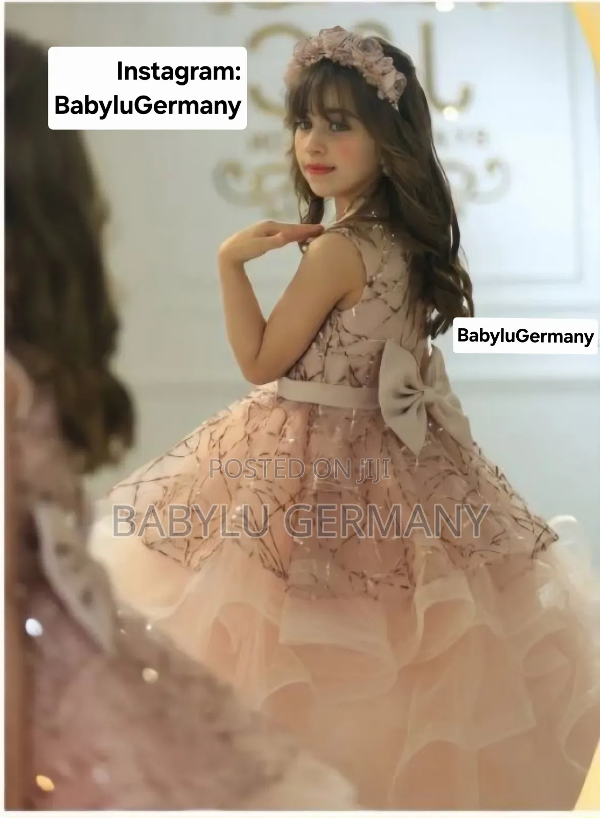Pink Barbie Princess Ball Gown Dress Turkey Imported