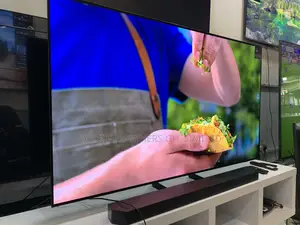 Photo - The Samsung S95d Is an Oled Smart 77 Inch a 144 Hz Uhd