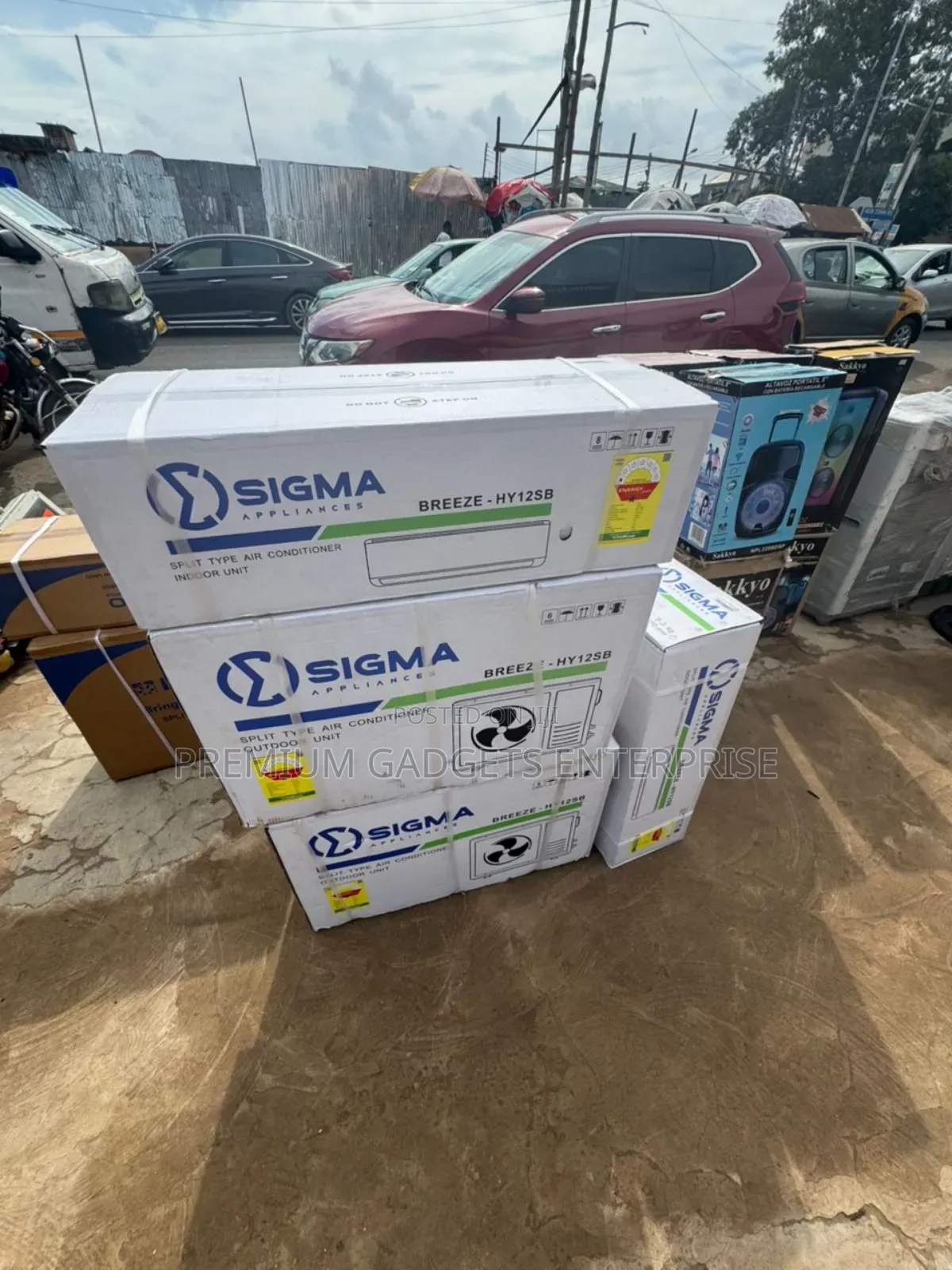 Sigma Built-in Health Ionizer 1.5hp R410 Split Ac