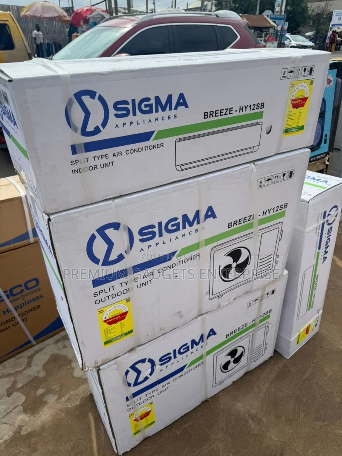 Sigma High Efficiency Compressor 1.5hp R410 Ac. R410