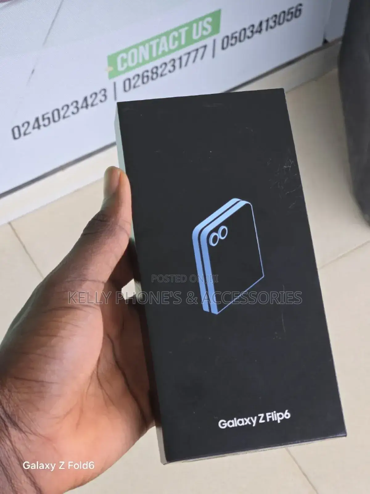 New Samsung Galaxy Z Flip6 256 GB Blue
