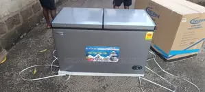 Delron 350litres Double Door Chest Freezer