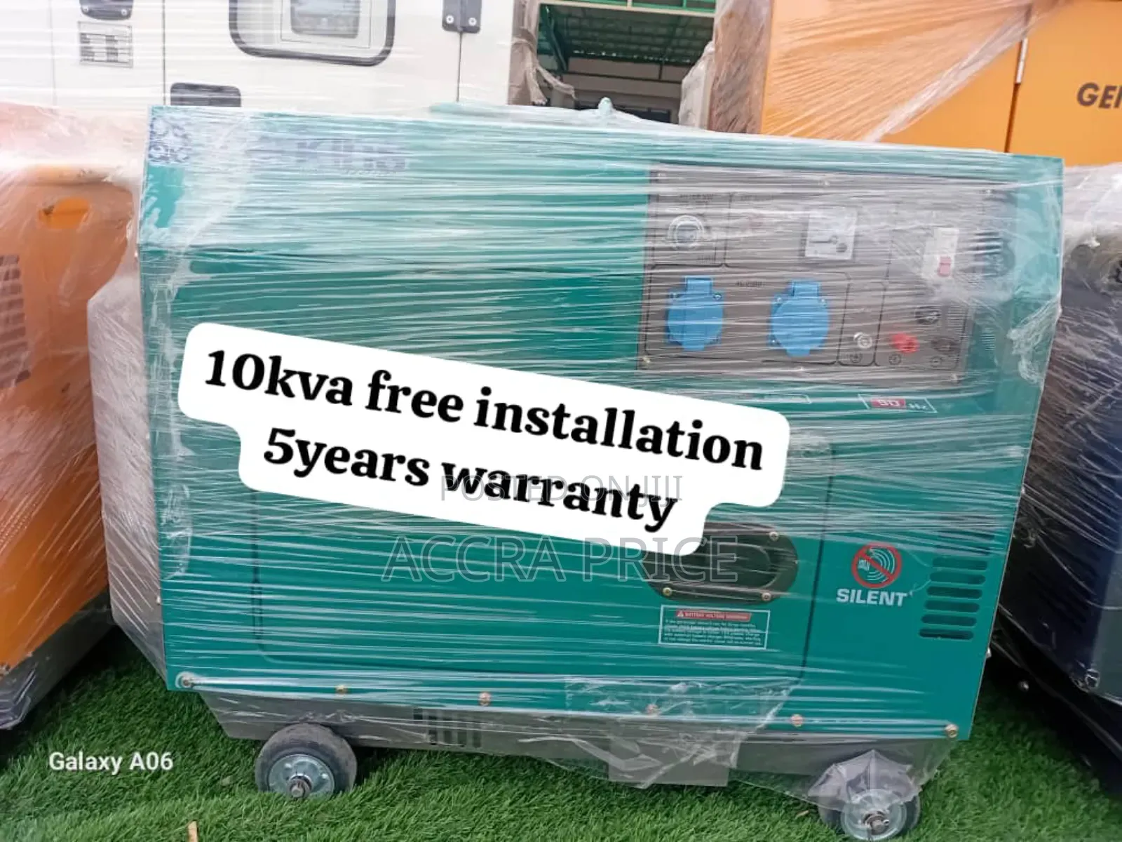 Weather Resistant Perkins 10kva Diesel 13000watts Diesel