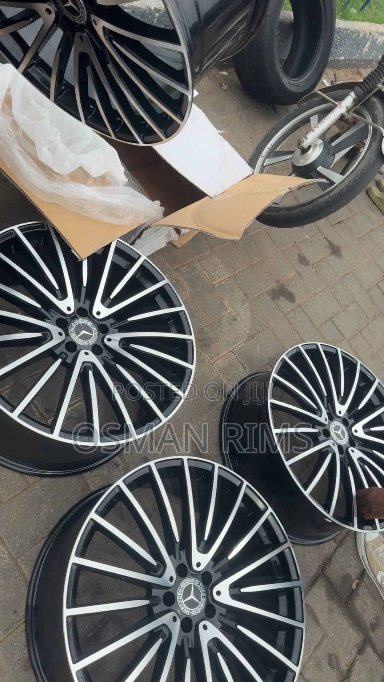 Original Benz Rims Spokes