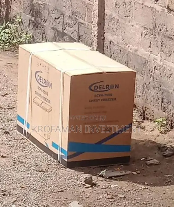 Delron 350litres Double Door Chest Freezer