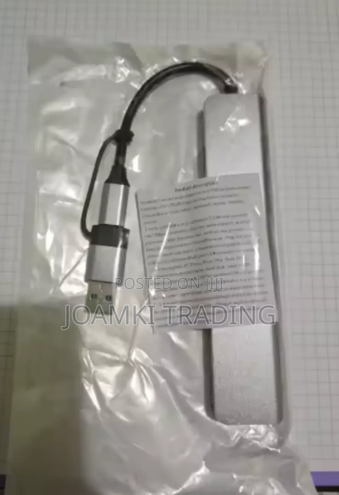 7 In 2 Usb C Hub 3.0 Splitter 4 Laptop, Phone, iPad.
