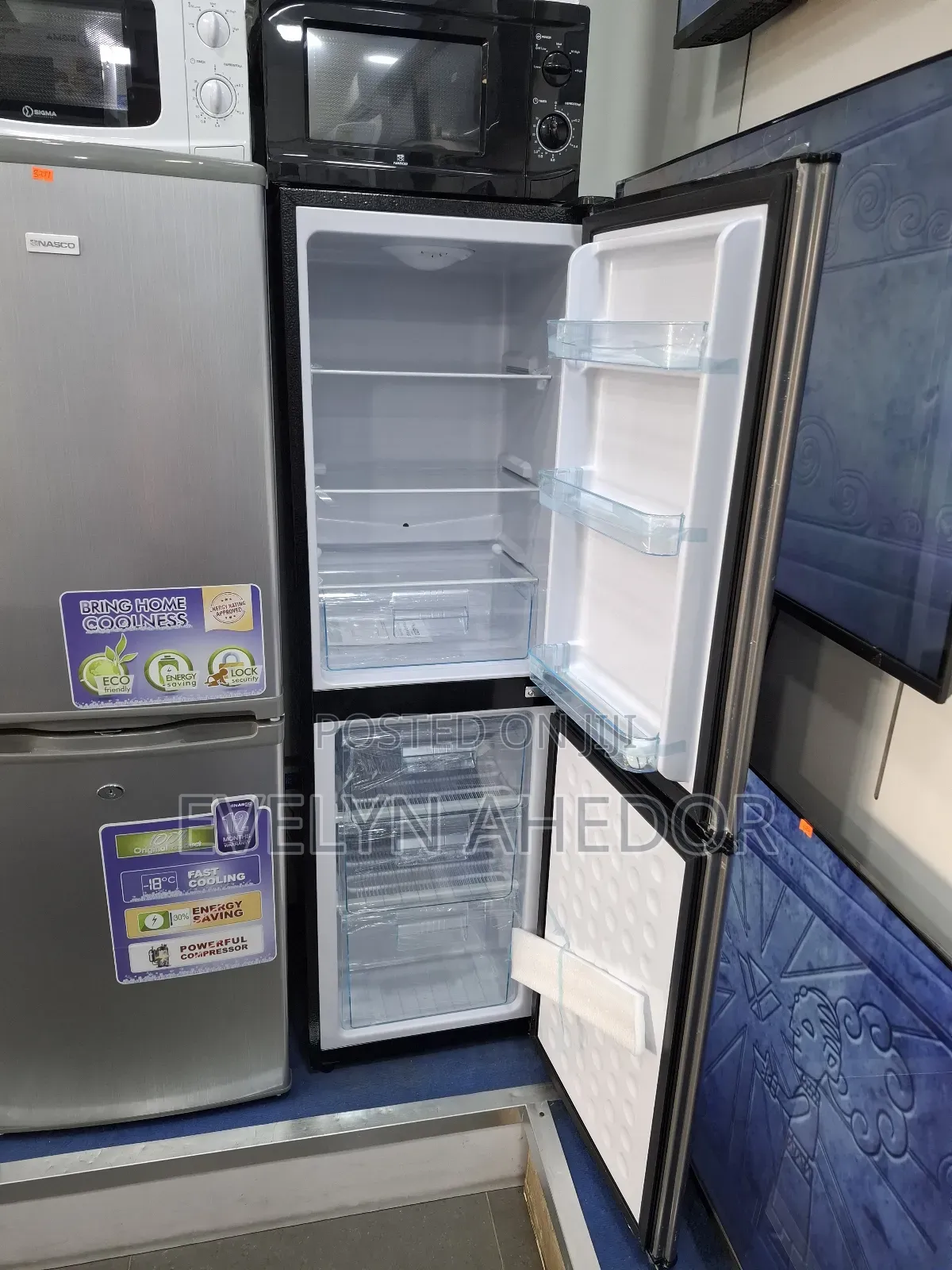Wonderful Nasco Bottom Fridge 158 Litres Available