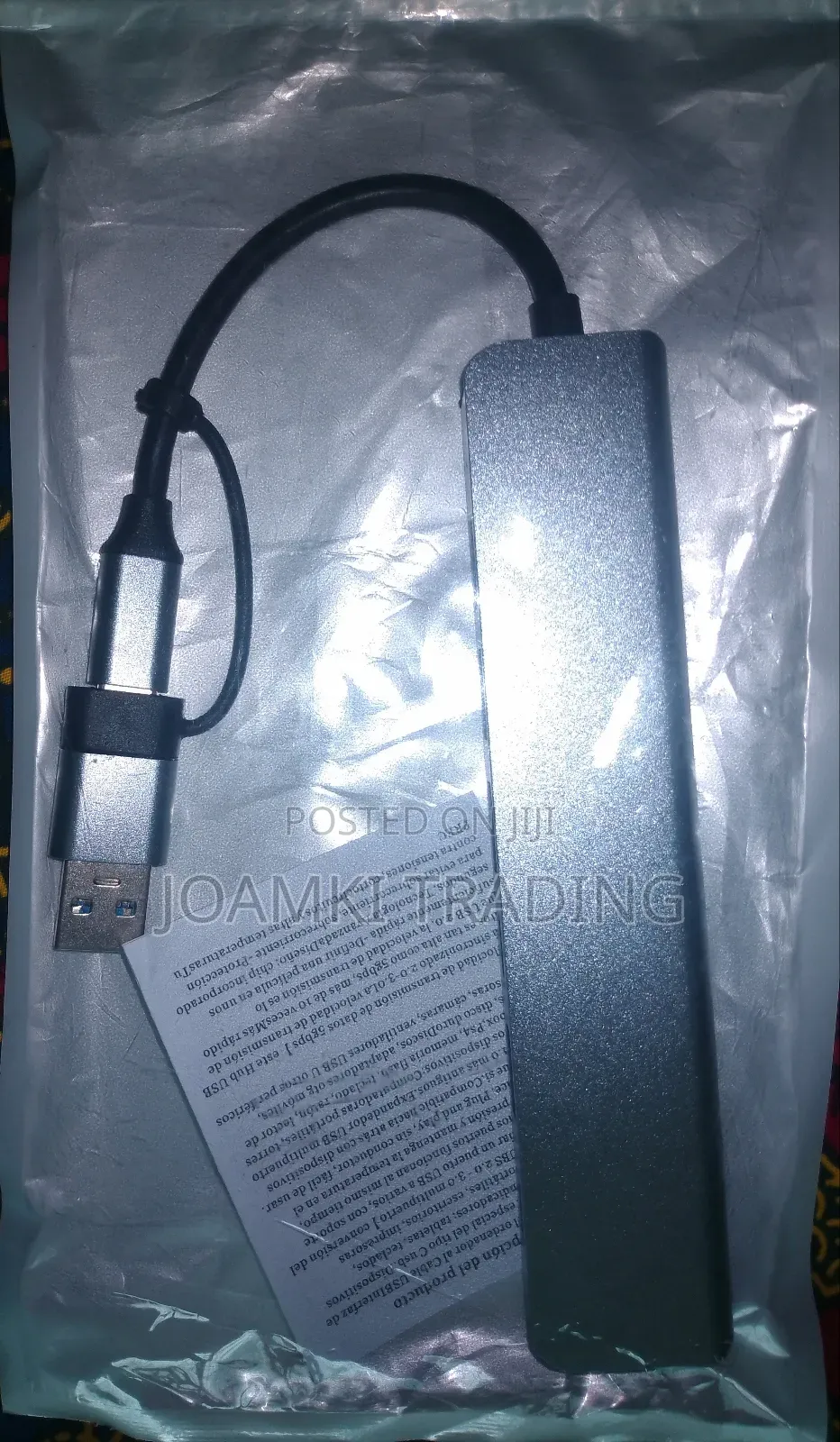 7 In 2 Usb C Hub 3.0 Splitter 4 Laptop, Phone, iPad.