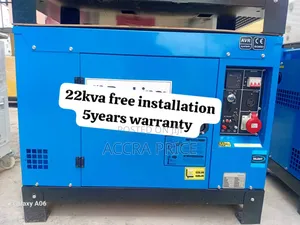 Enhanced Control 22kva Diesel Perkins Diesel Genset Silent