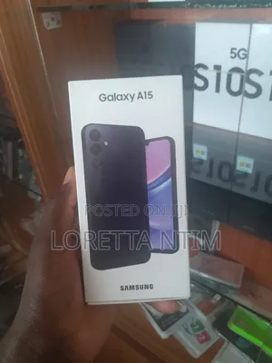 New Samsung Galaxy A15 128 GB Black