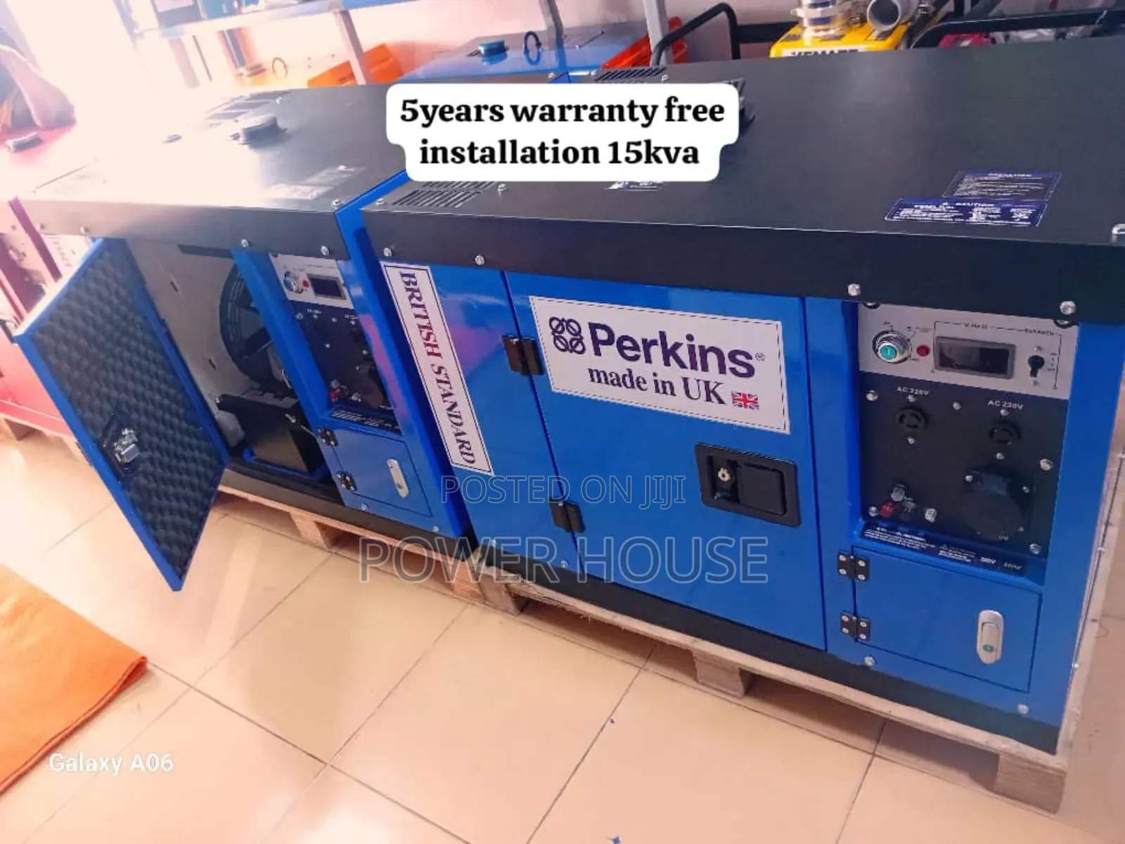 Super Pinnacle 16500watts 15kva Diesel Perkins Generator