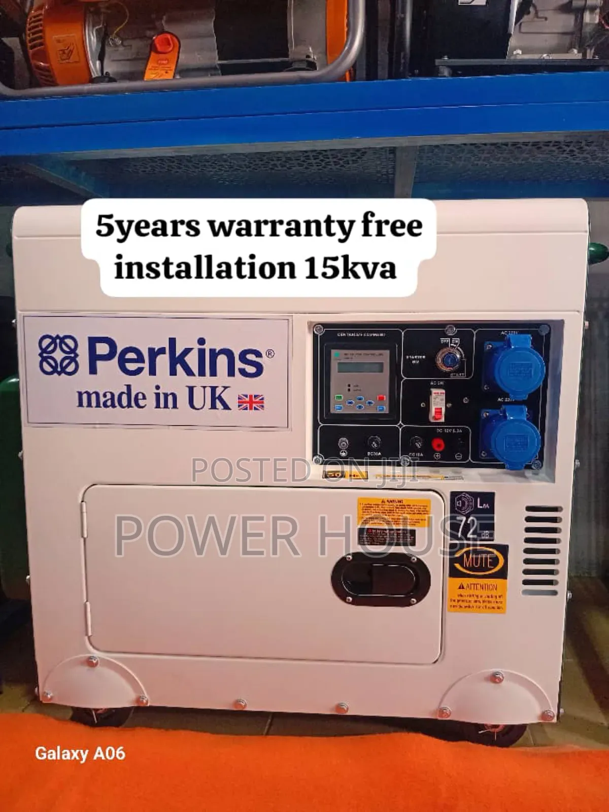 Super Zone 15kva 16500watts Perkins Diesel Generator 15kva