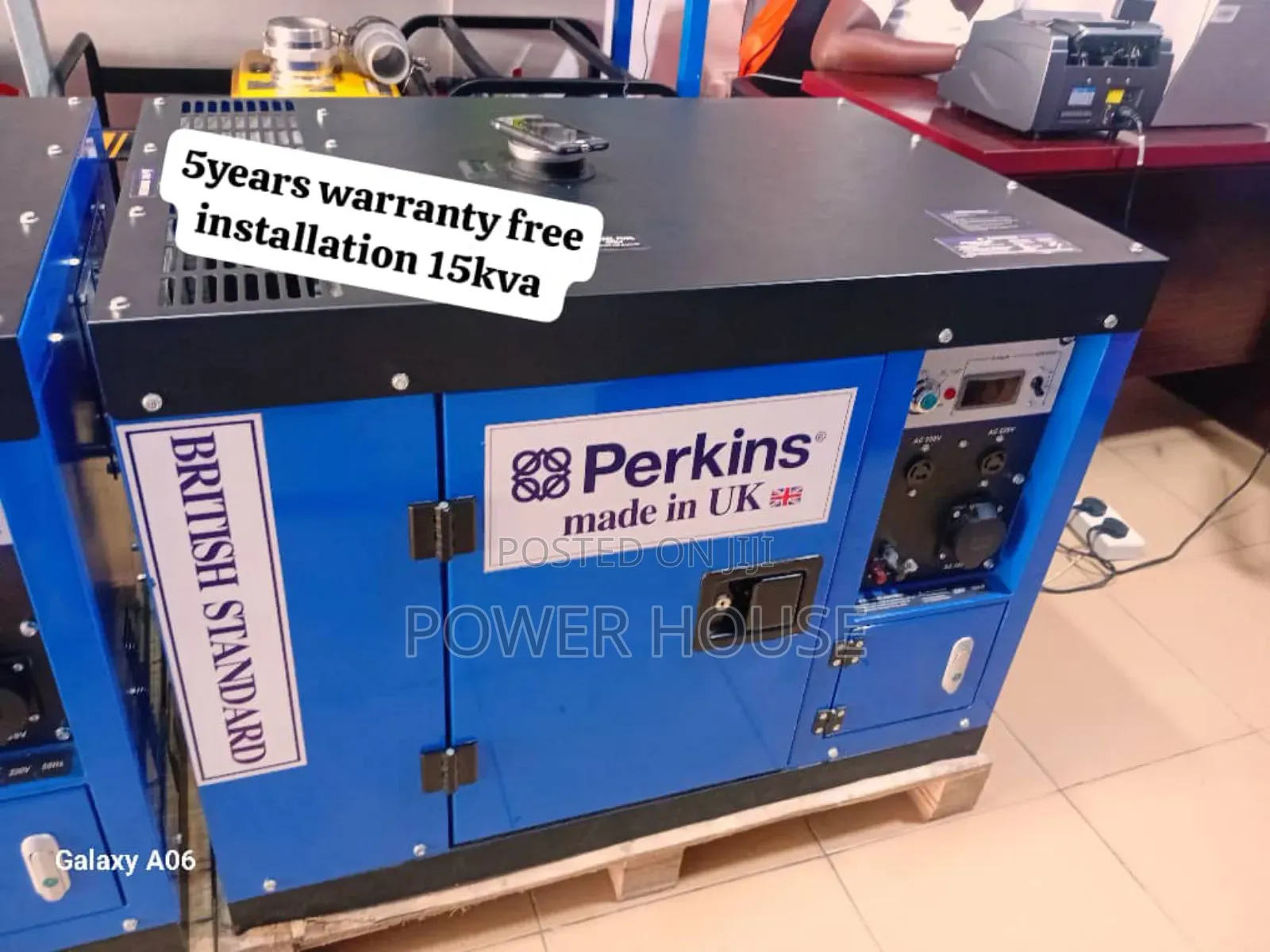 Super Radiant Port 15kva 16500watts Diesel Perkins 15kva