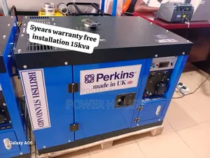 Super Radiant Port 15kva 16500watts Diesel Perkins 15kva