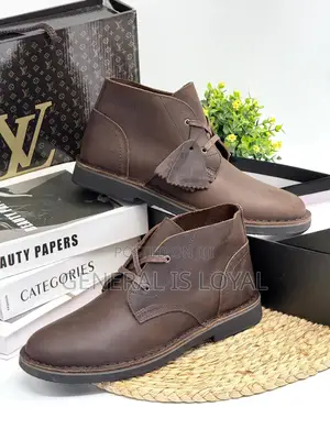 Clarks Boot Leather