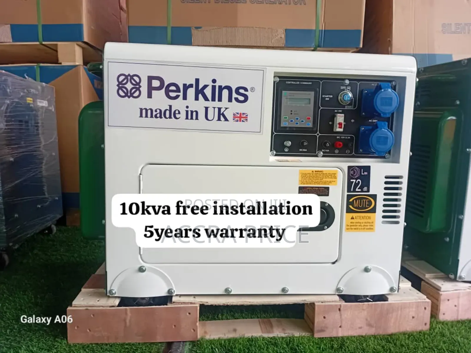 High-Tech Meets High-Power Perkins 10kva 13000watts 3phase
