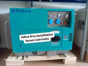 High-Tech Generator, Low-Maintenance Mind. Perkins Diesel