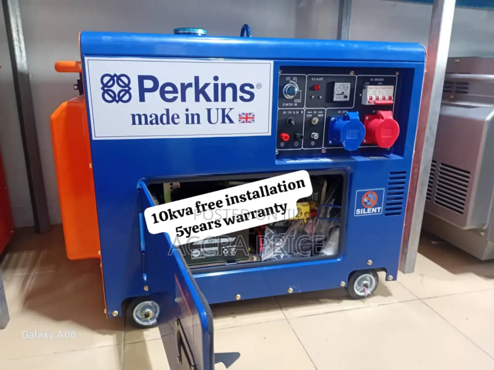 Energy With Brain Perkins 10kva Diesel 13000watts Diesel