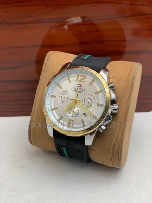 Tommy Hilfiger Chronograph Rubber Strap Watch