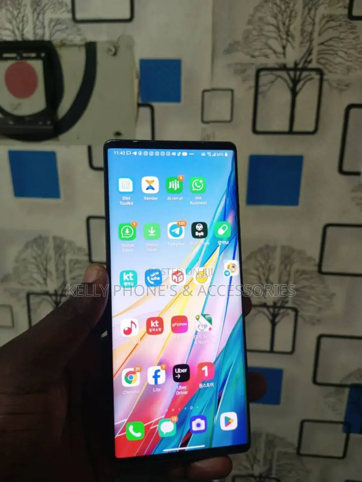 LG Wing 5G 128 GB Black