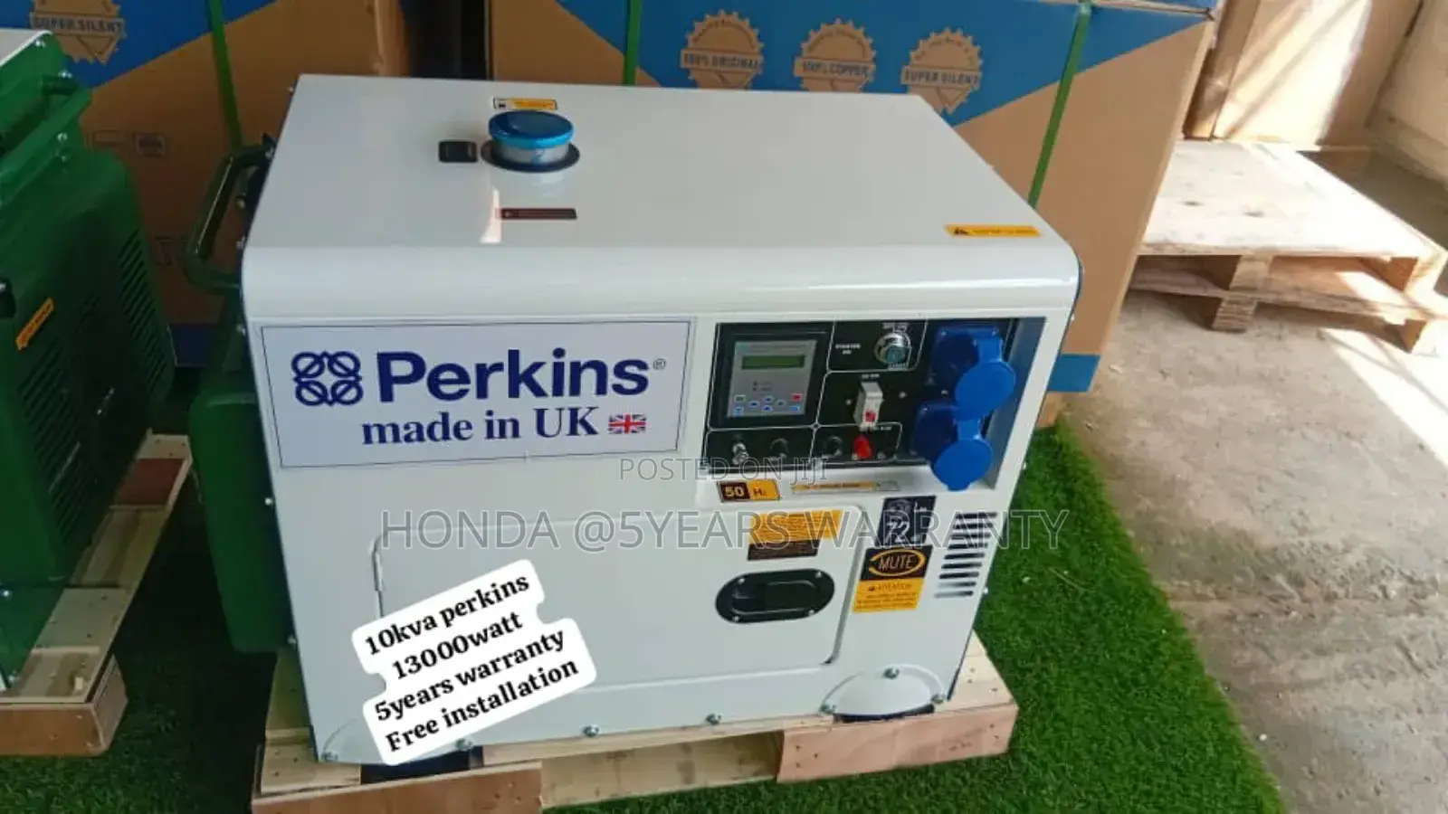 Power Your Home With Diesel 10kva Perkins Generator 13000wax