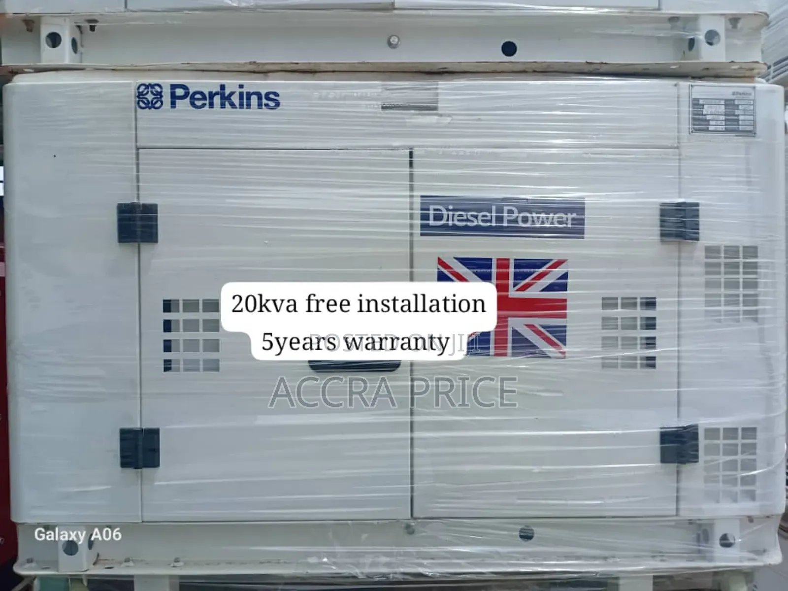 Gen‐X Energy Powered by Smarts Perkins 20kva Diesel Silent